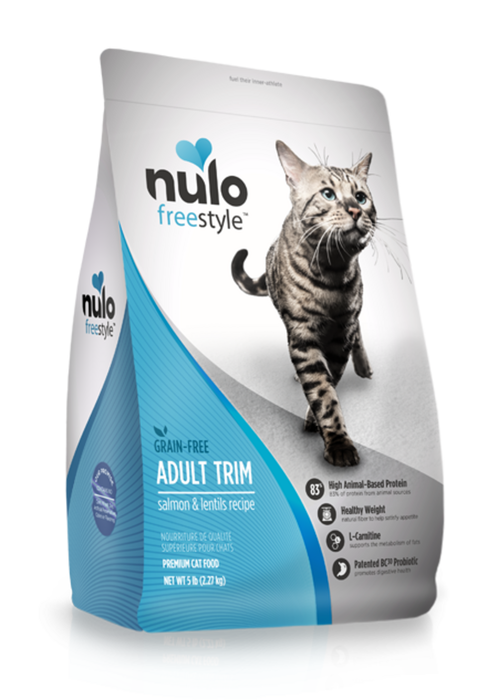 Nulo FreeStyle Adult Trim Grain Free Salmon and Lentils Dry Cat Food