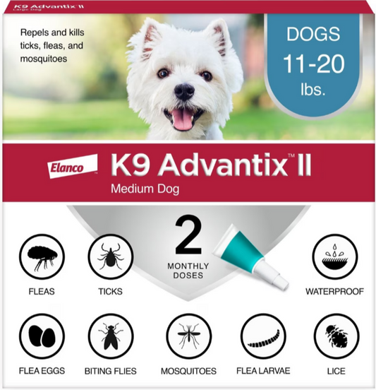 K9 Advantix II Medium Dog