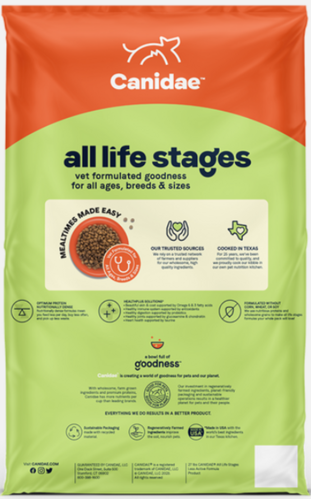 All Life Stages Less Active Formula with Chicken, Lamb & Fish Dry Dog Food