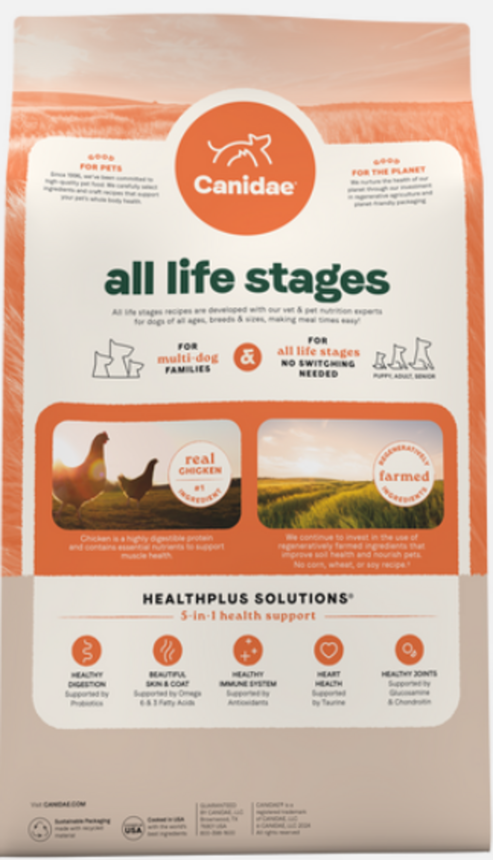 Canidae All Life Stages Multi-Protein Formula Dry Dog Food