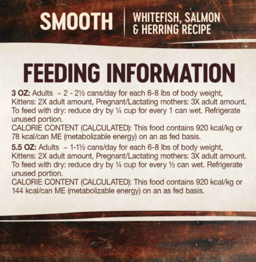 Wellness CORE Grain Free Natural Whitefish, Salmon & Herring Smooth Pate Canned Cat Food