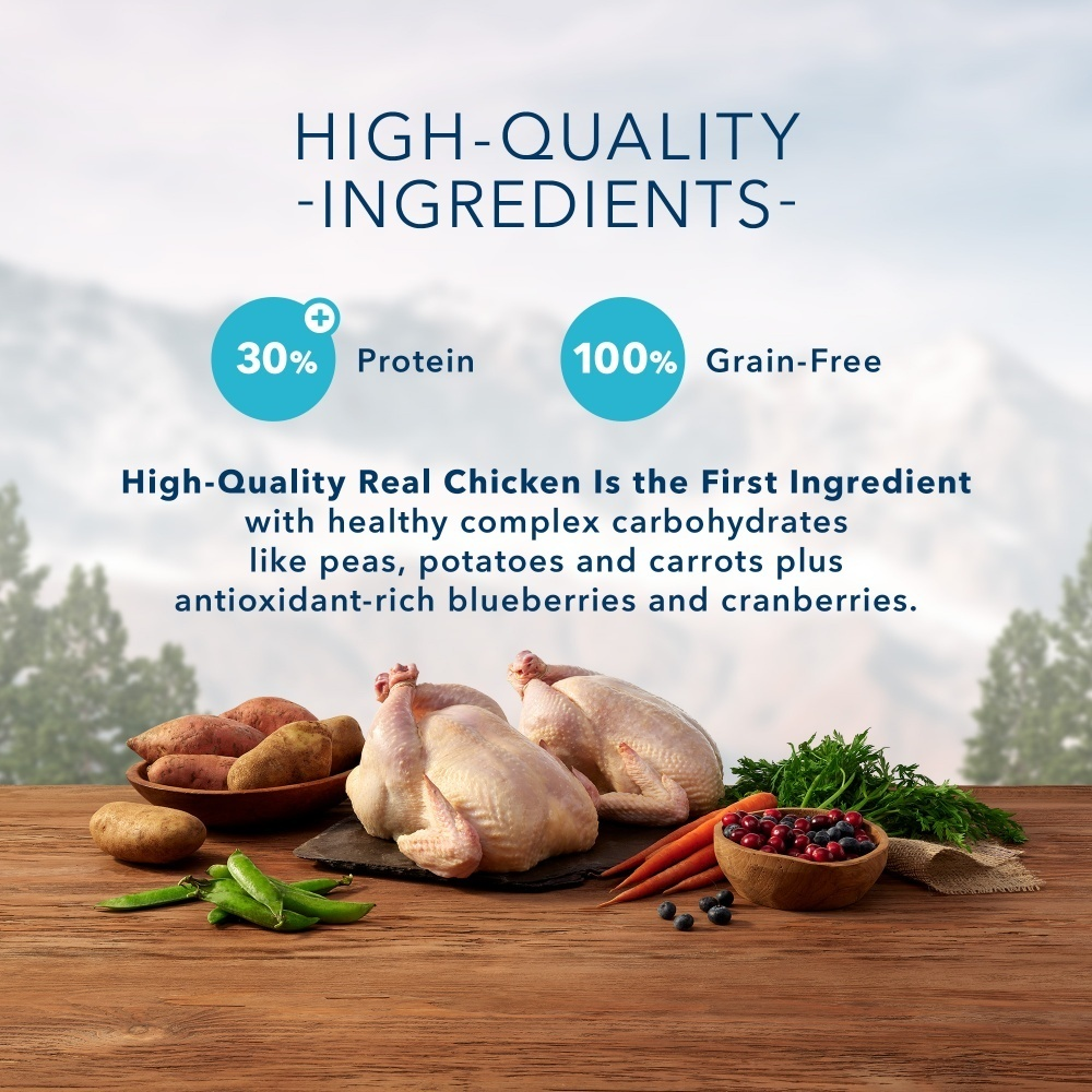 Blue Buffalo Wilderness High-Protein Grain-Free Indoor Adult Chicken Recipe Dry Cat Food