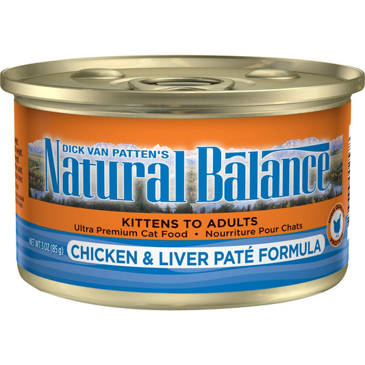 Natural Balance Original Ultra Chicken & Liver Recipe Canned Wet Cat Food