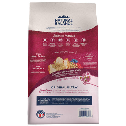 Natural Balance Original Ultra Chicken Meal Recipe Dry Cat Food