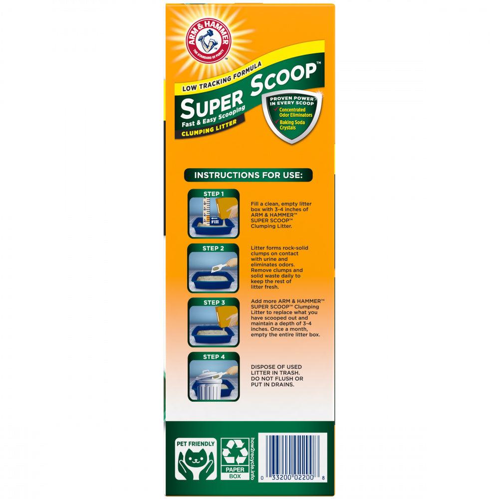 Arm & Hammer Super Scoop Fresh Clean Scent Clump