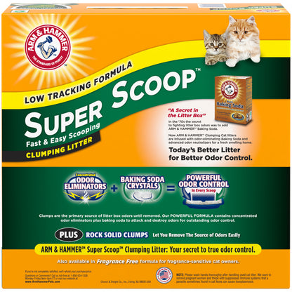 Arm & Hammer Super Scoop Fresh Clean Scent Clump