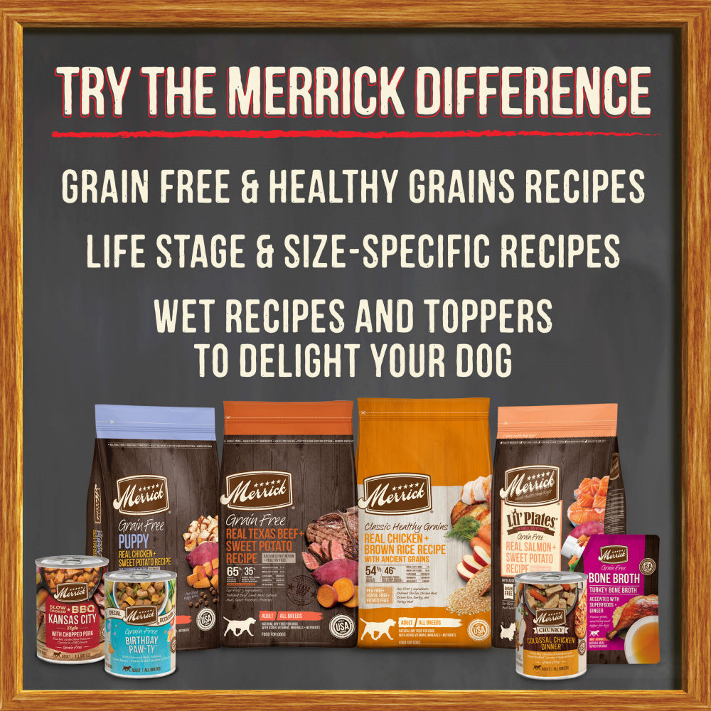 Merrick Grain Free Real Lamb & Sweet Potato Recipe Dry Dog Food