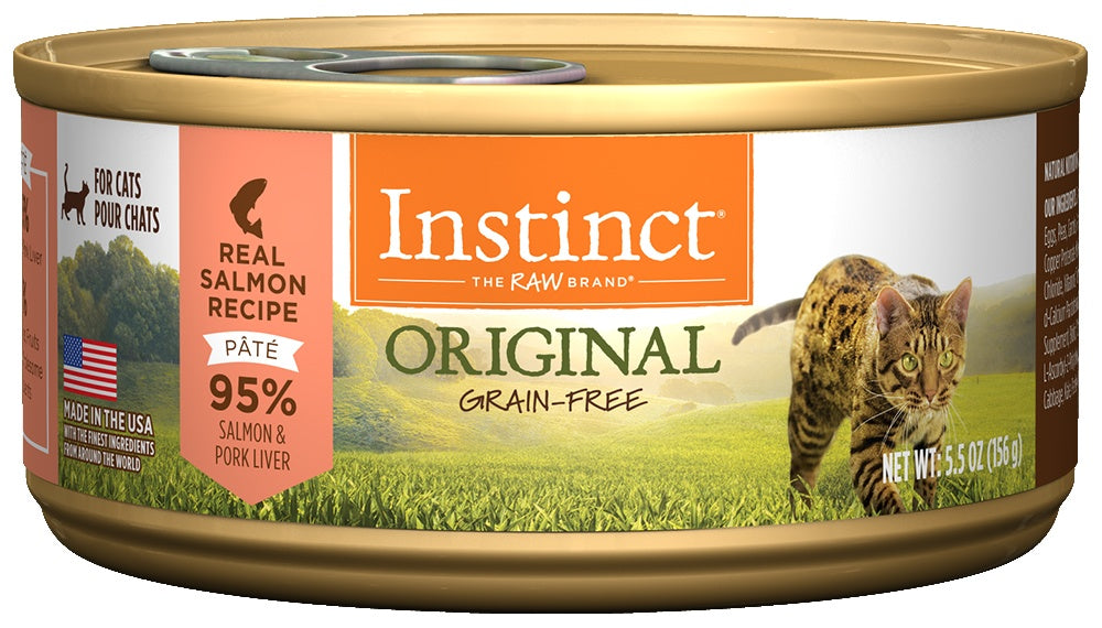 Instinct Grain Free Salmon Formula Canned Cat Food